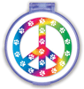 Peace Paws (white) thumbnail