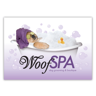Spa Dog - purple (fade) thumbnail