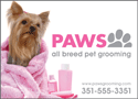 Yorkie in Towel (pink) thumbnail