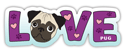 LOVE (Fawn Pug) thumbnail