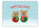 Scalloped Border (winter pets) thumbnail