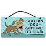 Dog can't hold its licker thumbnail